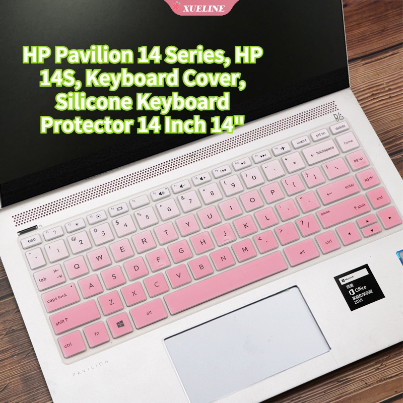 Miếng Dán Bàn Phím Laptop Hp 14 Inch Bằng Silicon Chống Thấm Nước Chống Bụi