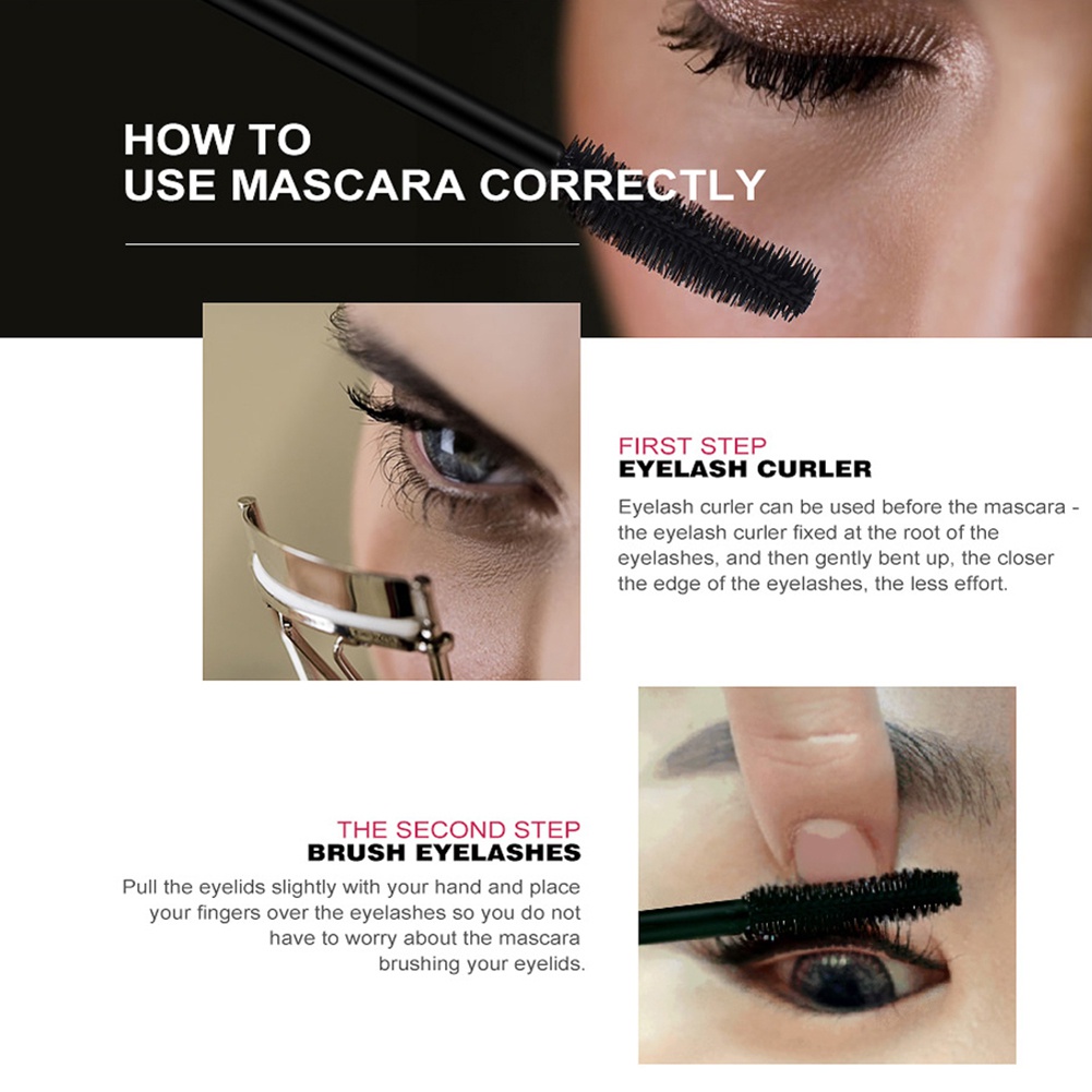 Mascara OTWOO Chống Thấm Nước Và Mồ Hôi Chuốt Dài Dày Và Cong Mi