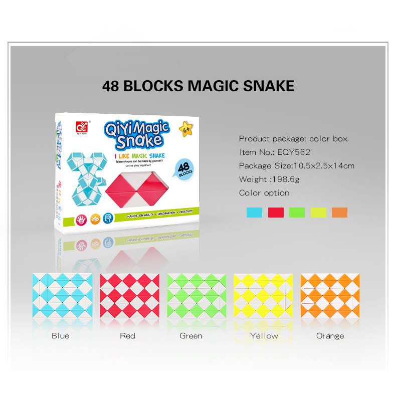 Rubik Rắn QiYi 24 đoạn 36 đoạn 48 đoạn QiYi Snake