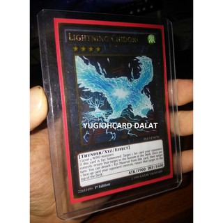 Thẻ bài yugioh chính hãng Lightning Chidori – Gold Rare