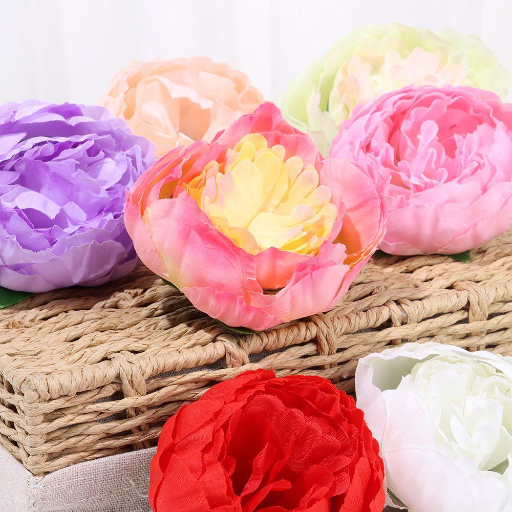 KUNHEV Hoa Mẫu Đơn Giả Trang Trí Sổ Lưu Niệm / Đám Cưới / Valentine DIY