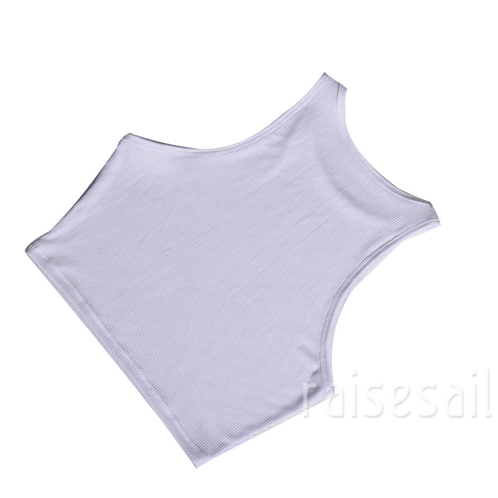 Áo lửng không tay màu trơn phong cách mùa hè cho nữ | BigBuy360 - bigbuy360.vn