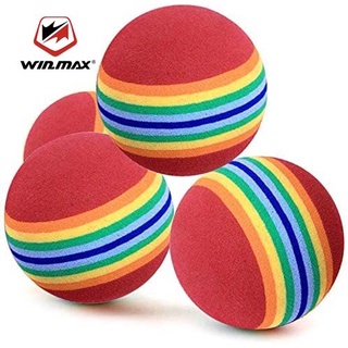 Bộ 6 trái bóng Winmax bằng xốp EVA mềm đàn hồi dùng để thực hành đánh gôn trong nhà
