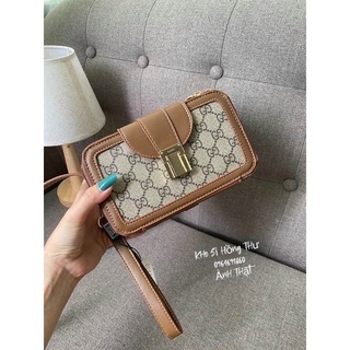 Túi Đeo Chéo điện thoại Gc dáng hộp khoá vuông❣️🚛Freeship❣️