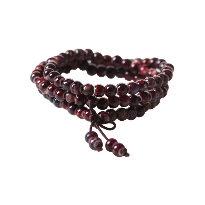 Vòng tay gốm nhiều vòng phong cách phật giáo xuất Nhật VGOM19