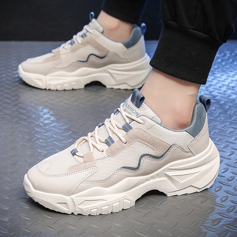 Giày nam thể thao phong cách trẻ trung, tăng chiều cao 6 cm, lên đồ cực đẹp, thiết kế mới lạ - Mã SP: 908