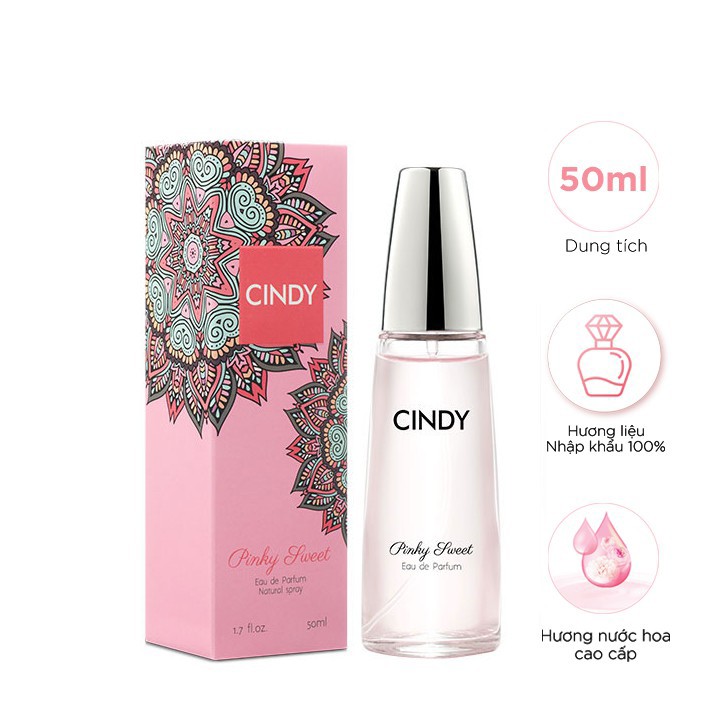 Nước Hoa Cindy Pinky Sweet 50ml chính hãng