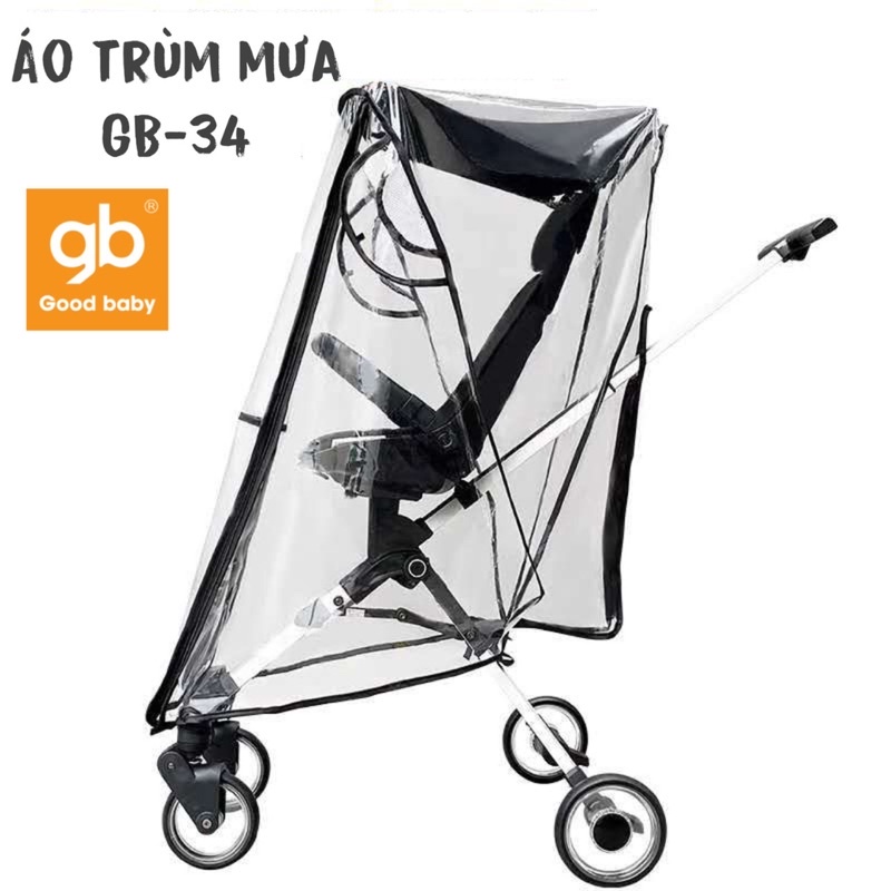 ÁO TRÙM MƯA CHẮN BỤI CHO XE ĐẨY GB-34 HÀNG CÓ SẴN