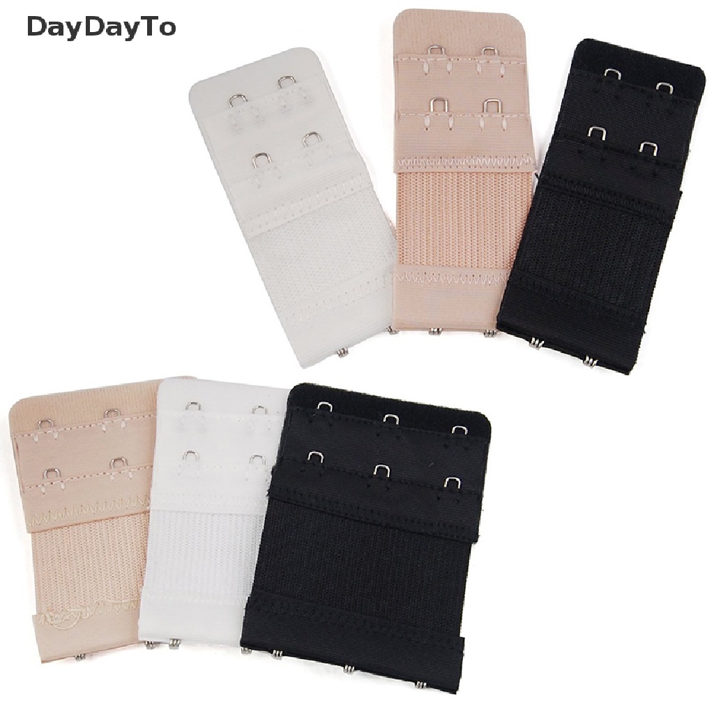 Dây Đai Nối Dài Áo Ngực 2 / 3 Móc Mềm Mại Co Giãn Dành Cho Nữ