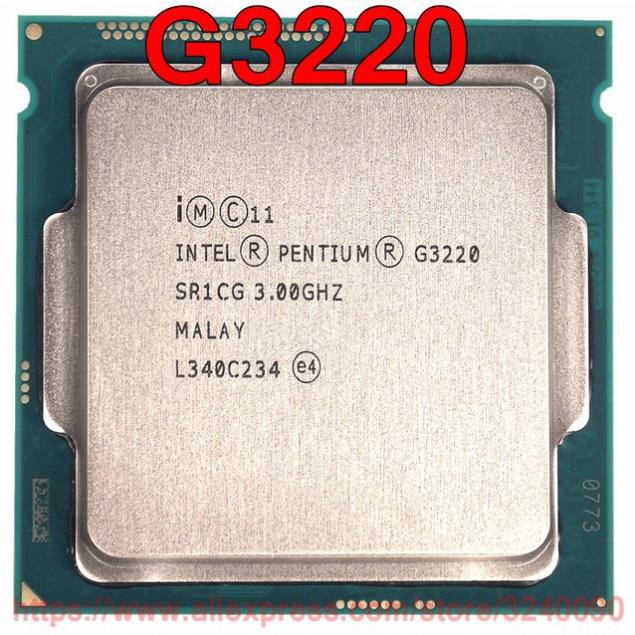 Tổng hợp CPU G3220/I3 4130/ i5 4570 up to 3,6 Ghz socket  1150 + Tặng keo tản nhiệt
