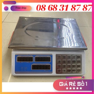 CÂN ĐIỆN TỬ 40Kg/200g. Nút thép không gỉ .... Mới Nhất 2020