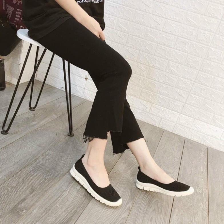 ℘ giày slipon phối lưới đế trắng ℘