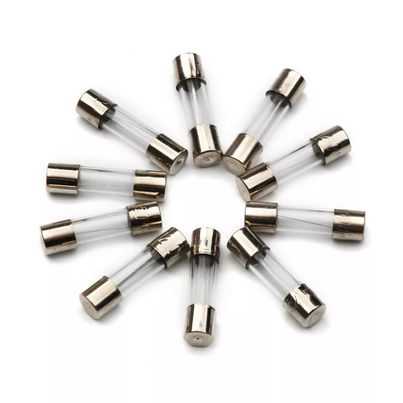 hộp 100 cầu chì thuỷ tinh 5 x 20MM 10 loại