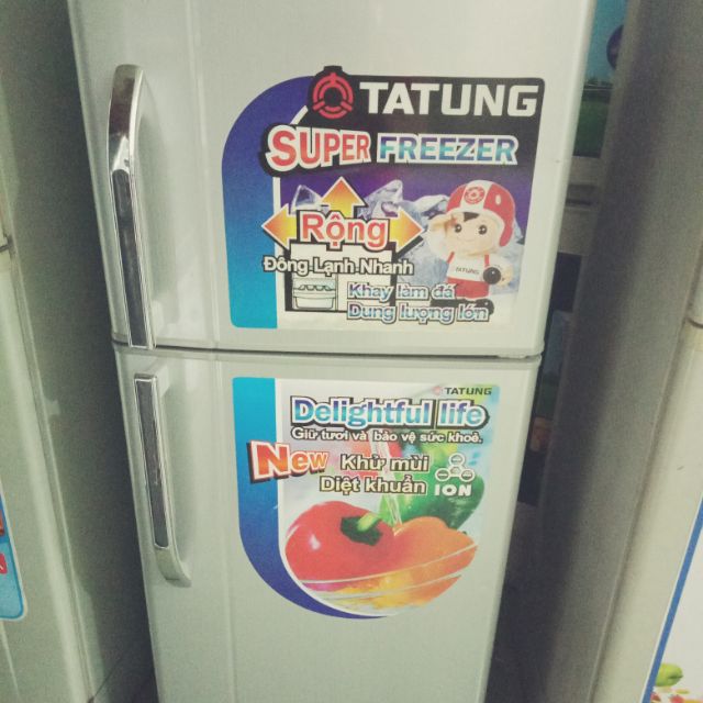 Tủ lạnh TaTung 200 lít mới 95%, tiết kiệm điện, lạnh nhanh, bền, ...