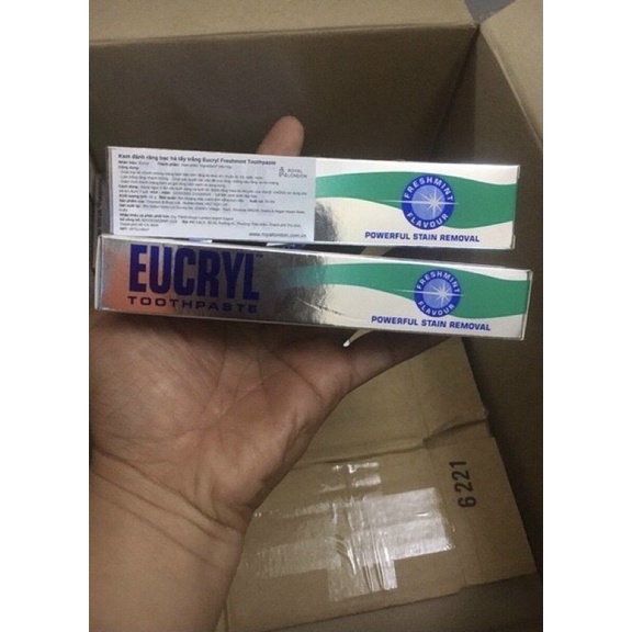Kem đánh răng eucryl 50ml