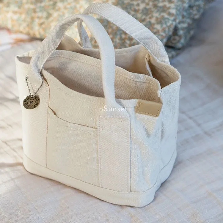 Túi Tote Canvas Đựng Cơm Trưa Phong Cách Nhật Bản kf081
