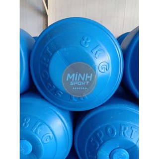 Tạ tay nhựa đôi 16kg(8kg một bên)💪