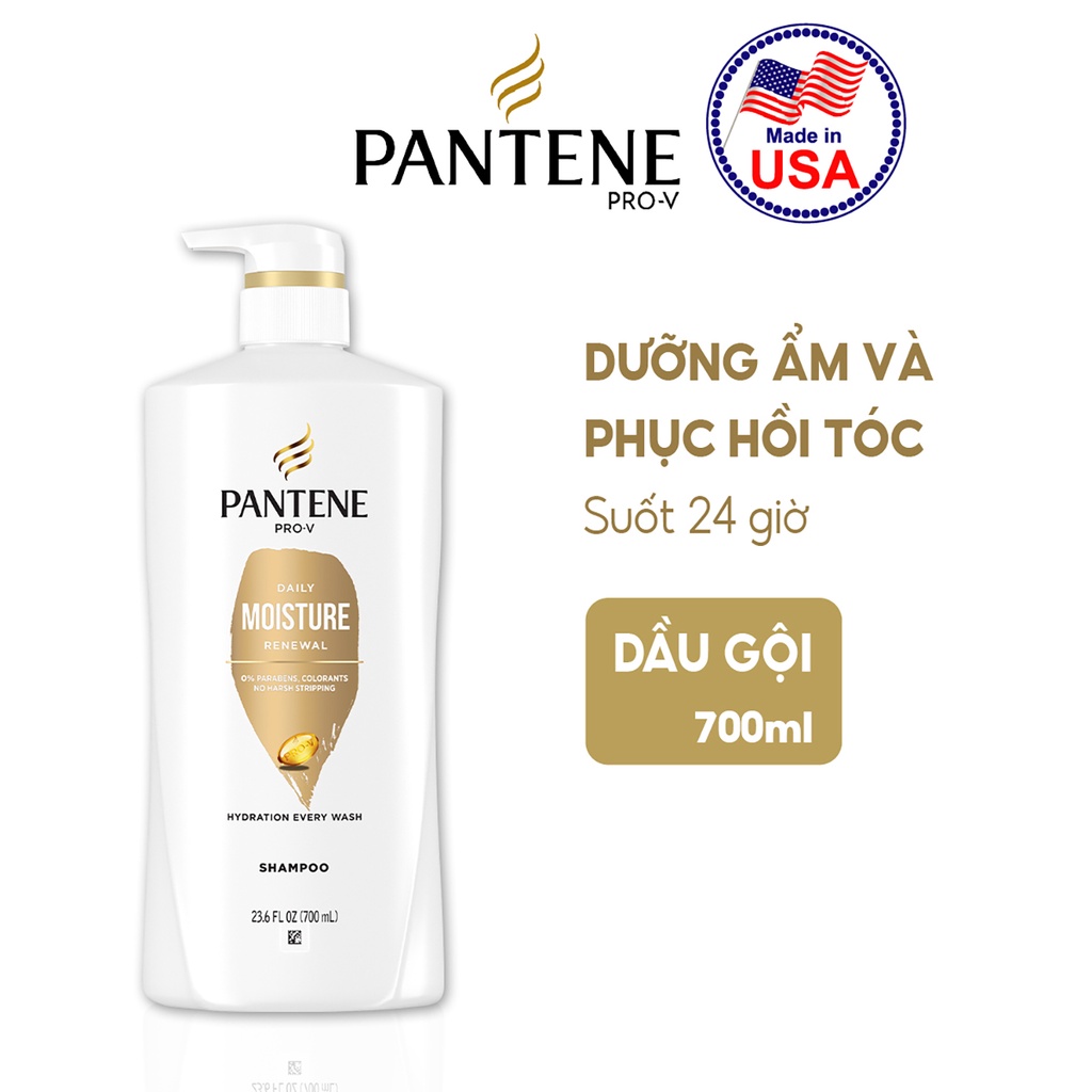 Mới I Dầu Gội Pantene 700/750ml - Mỹ