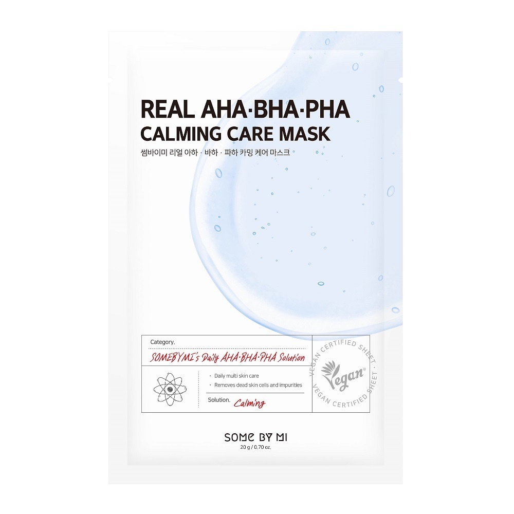 Mặt Nạ Giấy Some By Mi Real AHA-BHA-PHA Calming Care Mask 20g