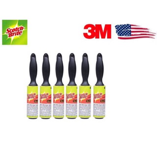 Bộ 6 cây lăn bụi mini Scotch Brite 3M - 30 lớp keo