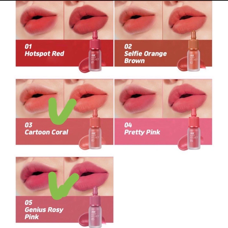 SALE 🔥🔥 son INK AIRY VELVET phiên bản 2019