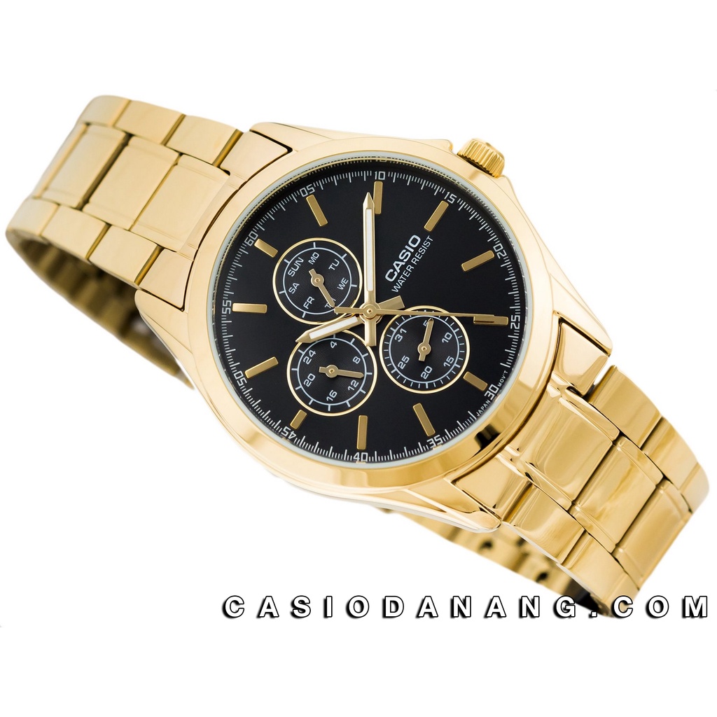 Đồng hồ nam dây kim loại Casio Standard chính hãng Anh Khuê MTP-V302G-1AUDF (39mm)