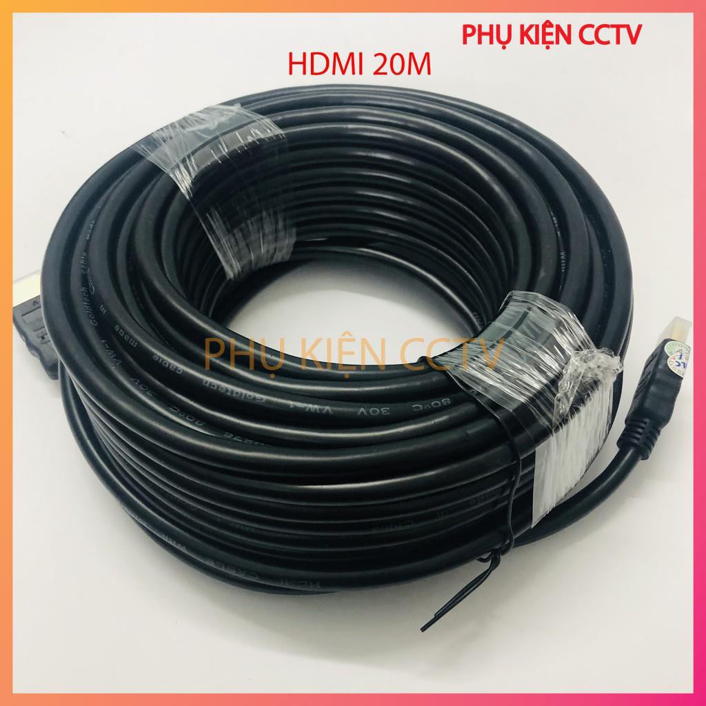 Dây Cáp HDMI 20m Loại Tốt dùng cho Màn hình, TV, Camera