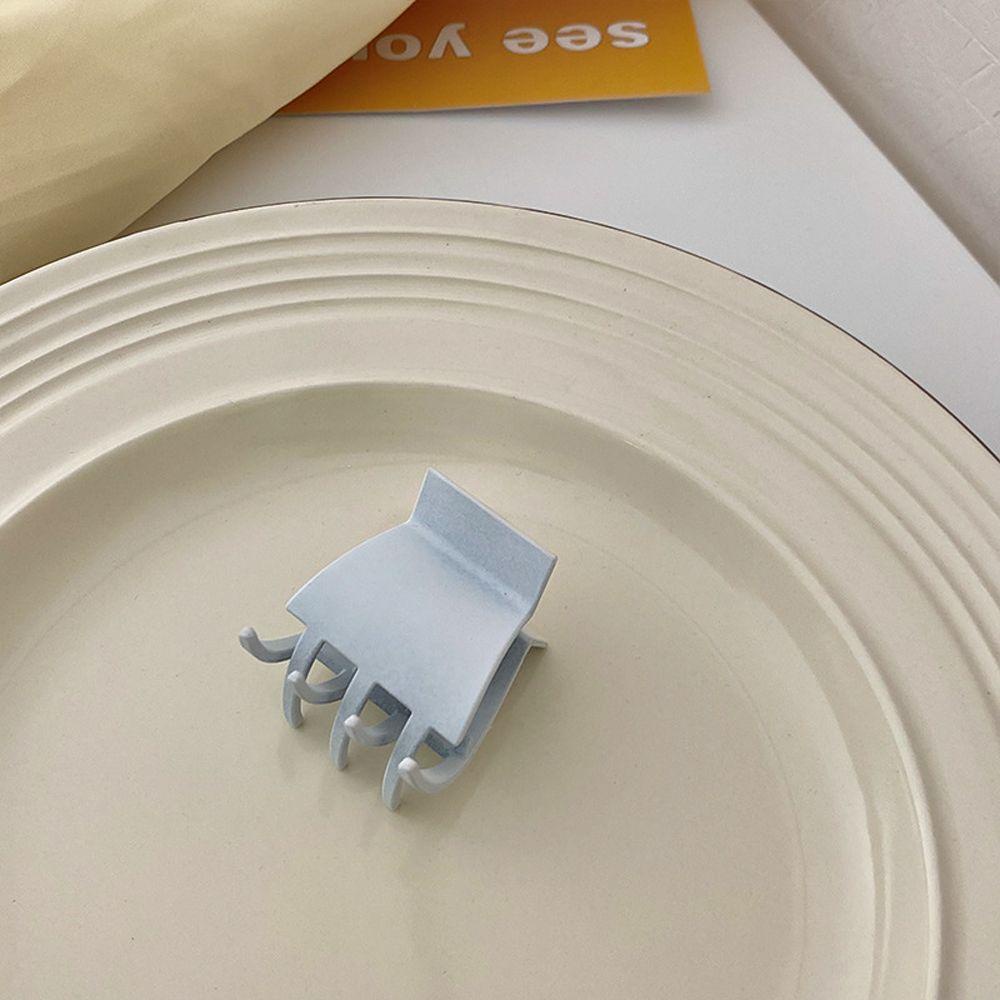 QQMALL Dây Buộc Tóc Mini Màu Sắc Trơn Phong Cách Cổ Điển Sáng Tạo Dành Cho Nữ