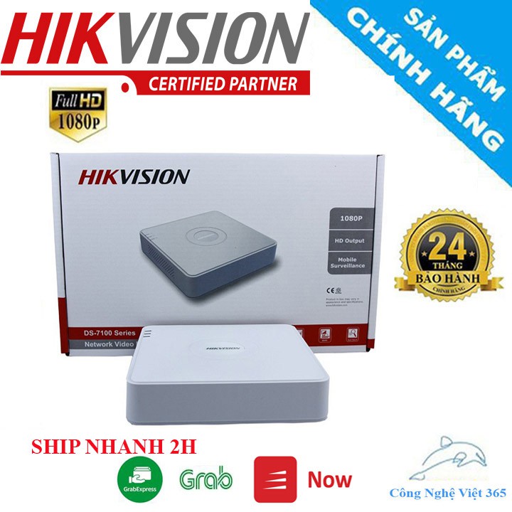 Đầu ghi camera Hikvision DS 7104HGHI F1/N  ,7208HGHI ,7108HQHI 4 , 8 kênh hàng chính hãng – Bảo hành 24 Tháng