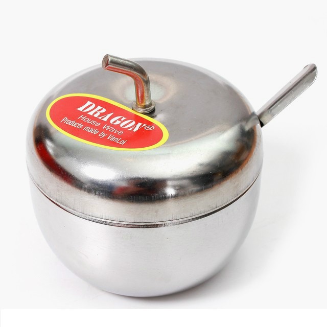 COMBO 04 HŨ ĐỰNG GIA VỊ HÌNH QUẢ TÁO NGỘ NGHĨNH - BX6990 - BX0886