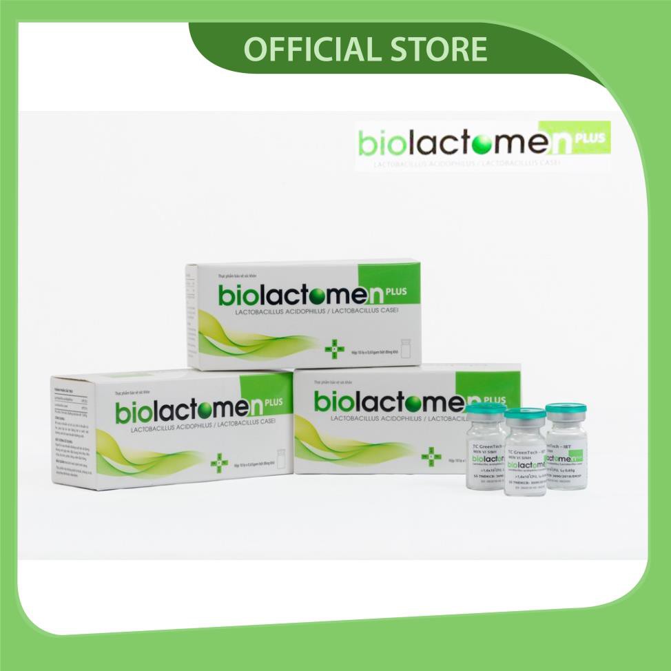 Men vi sinh Biolactomen Plus hỗ trợ hoàn thiện hệ tiêu hoá chống táo bón tiêu chảy bệnh dạ dày trị biếng ăn | BigBuy360 - bigbuy360.vn