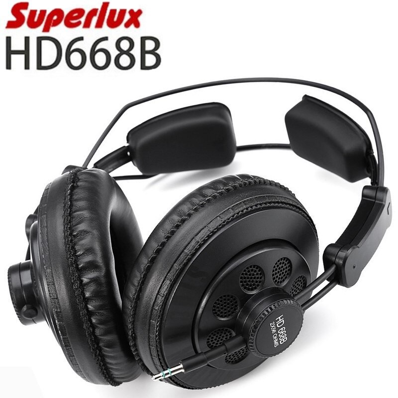 SUPERLUX HD668B - Tai Nghe Kiểm Âm Studio