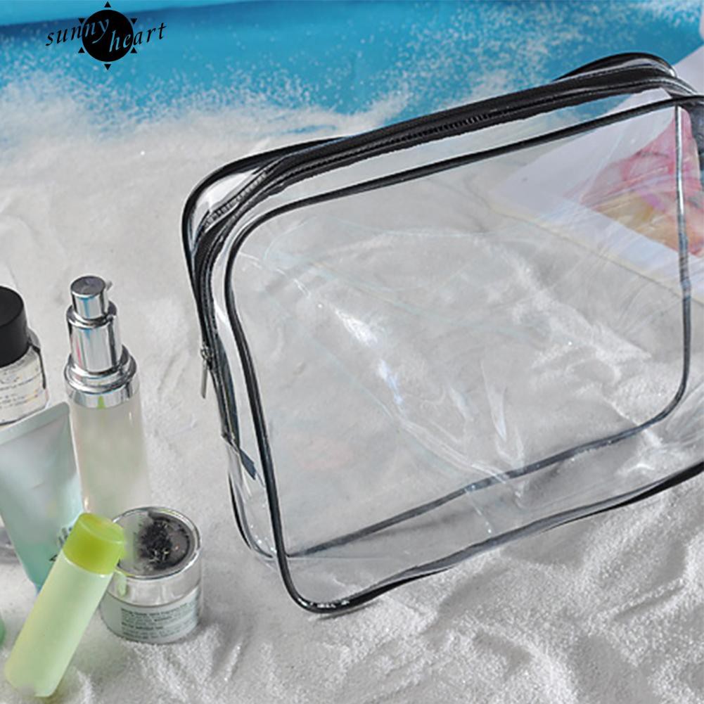 Túi Trong Suốt Đựng Đồ Trang Điểm Chống Thấm Nước Tiện Lợi