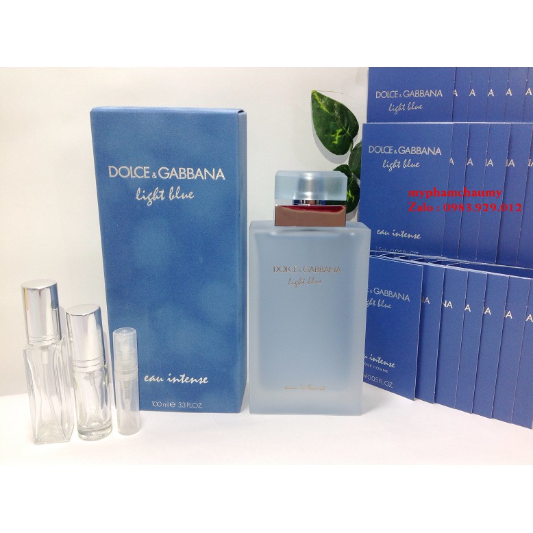 [Mẫu thử] Nước hoa Nữ Dolce & Gabbana Light Blue 2,5,10ml