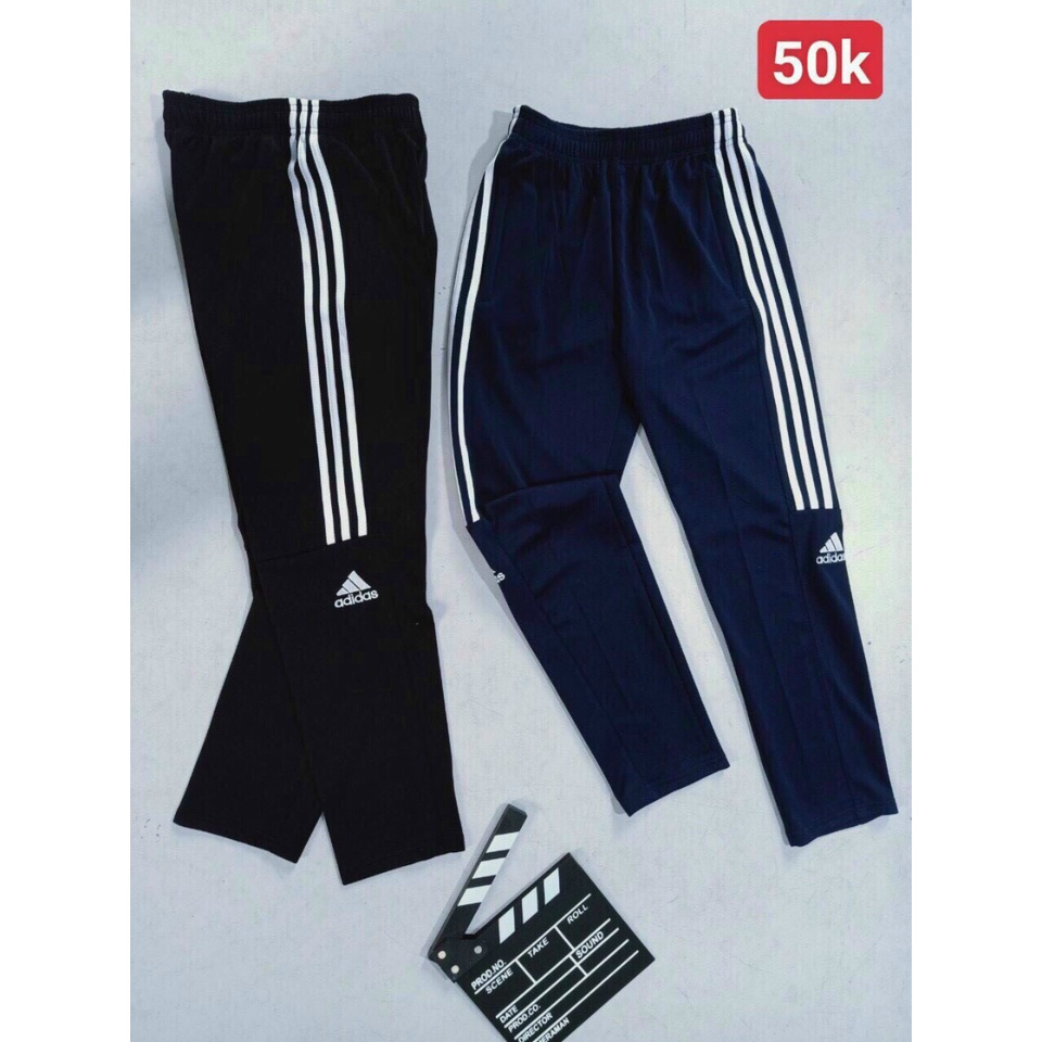 Quần Dài Nam Thể Thao ADIDAS 3 Sọc Thể Thao Cao Cấp