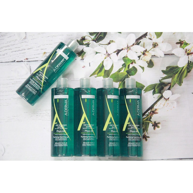 A-derma gel rửa mặt 200 - 400ml