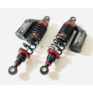 phuộc sau yss bình dầu đen gắn wave