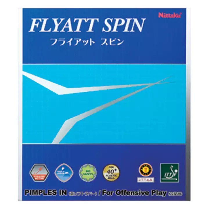 Mặt Vợt Bóng Bàn FLYATT SPIN Chính Hãng Nittaku