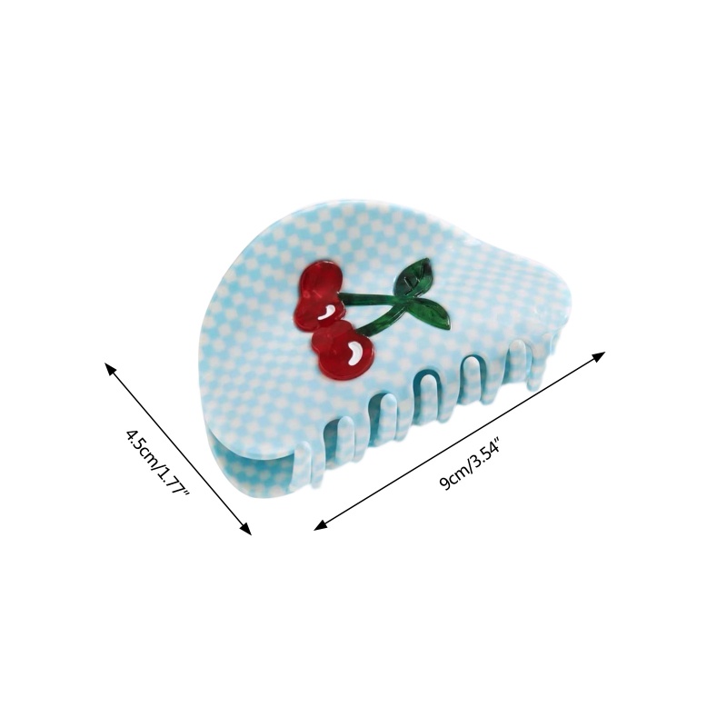 Băng Đô Cài Tóc In Họa Tiết Cherry Dễ Thương Thời Trang Mùa Hè Cho Nữ