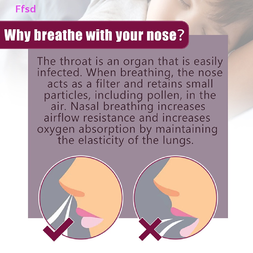 Set 30 Miếng Dán Chống Ngáy Tiện Dụng Khi Ngủ