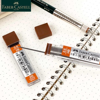 Ruột chì kim bấm cao cấp faber castell 0.5- 2b, hb