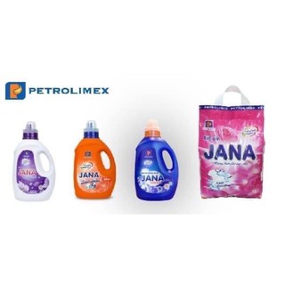 Nước giặt jana chai xanh đỏ trắng