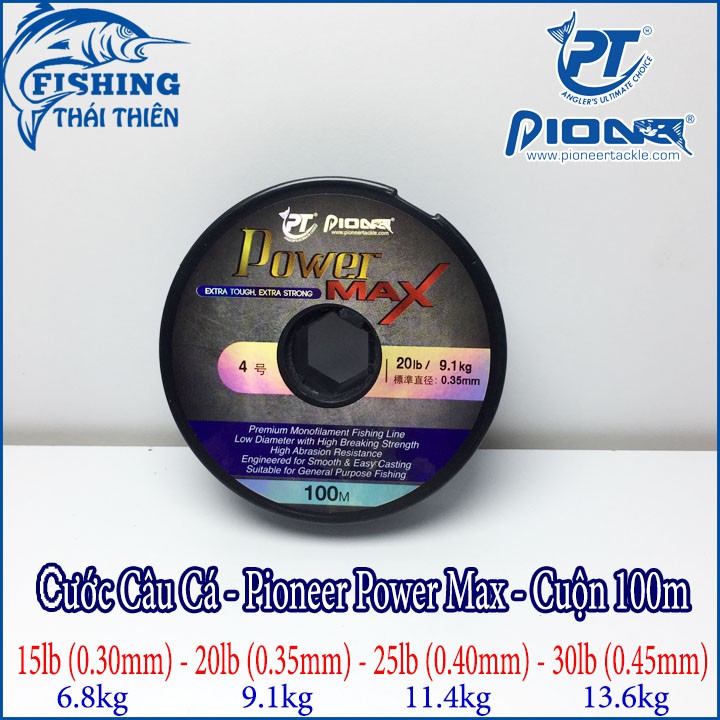 Cước câu cá Pioneer Power Max