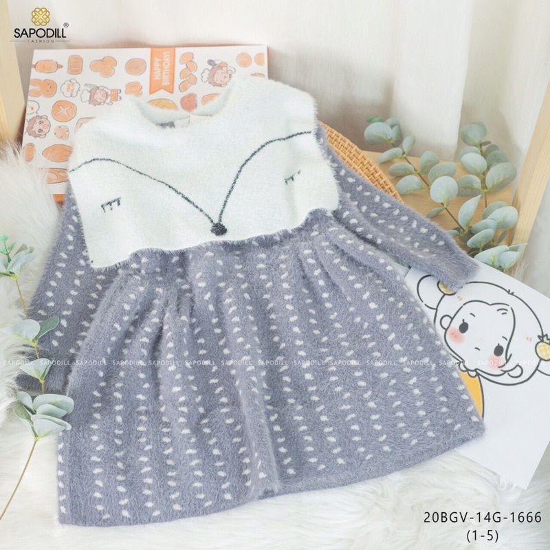 Váy len cao cấp  SAPODILL     cho bé từ 1-5y