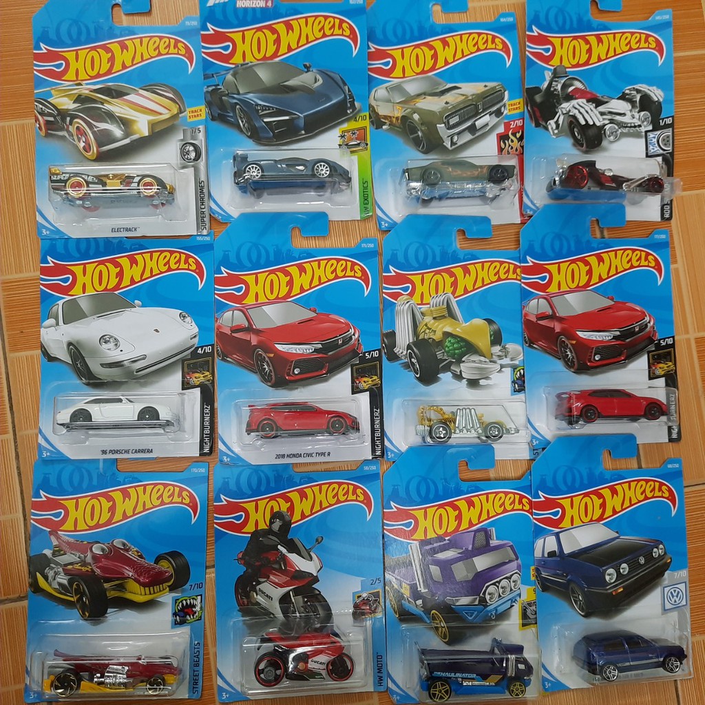 Xe mô hình ô tô mini Hot Wheels made in Malaysia (giao ngẫu nhiên xe)