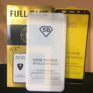 Kính dull keo 5D glue Xiaomi Redmi 5 plus