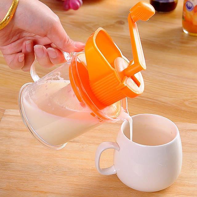 Hàng Có Sẵn Giao Hàng Ngay Lập Phương#Máy Ép Nước Trái Cây / Sữa Đậu Nành Thủ Công Nhỏ Gọn Cho Bé 7 / 27 Tuổi