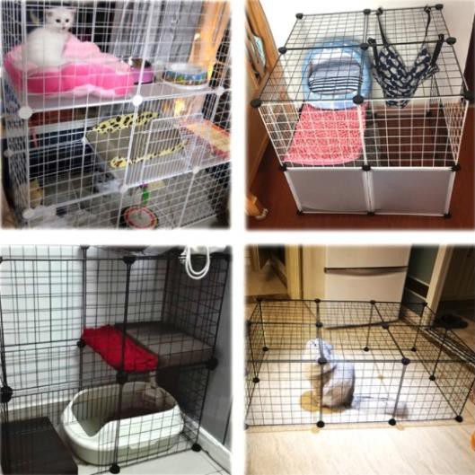 BỘ CHUỒNG QUÂY THÚ CƯNG 12 TẤM GHÉP