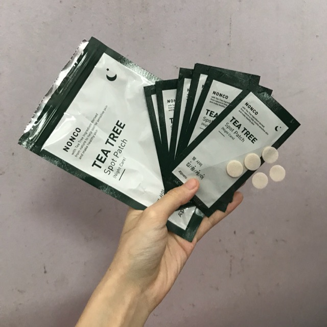 Miếng dán xẹp mụn tinh chất tràm trà