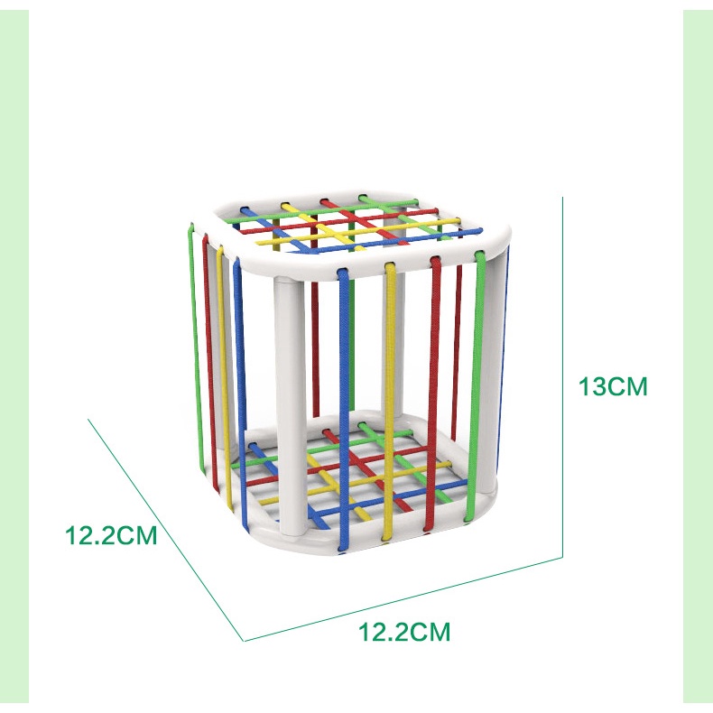 Đồ Chơi Khối Lập Phương Đầy Màu Sắc Kèm 6 Cảm Biến Nhiều Màu Sắc Cho Bé 2-4 Tuổi 2-4 Tuổi